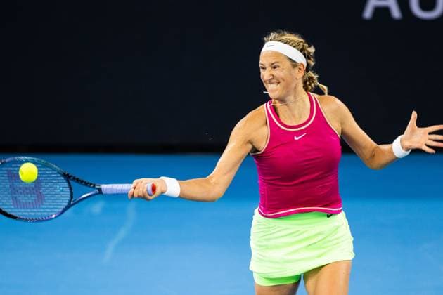 Victoria Azarenka defeats Anna Kalinskayaat Brisbane international 2nd January 2024 Brisbane International Tennis Tournament, Day Three, Queensland Tennis Centre, Brisbane, Australia - 02 Jan 2024  Copyright: xBenxSymons Shutterstockx 14279942fl