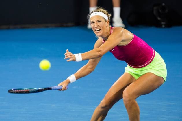 Victoria Azarenka defeats Anna Kalinskayaat Brisbane international 2nd January 2024 Brisbane International Tennis Tournament, Day Three, Queensland Tennis Centre, Brisbane, Australia - 02 Jan 2024  Copyright: xBenxSymons Shutterstockx 14279942fz