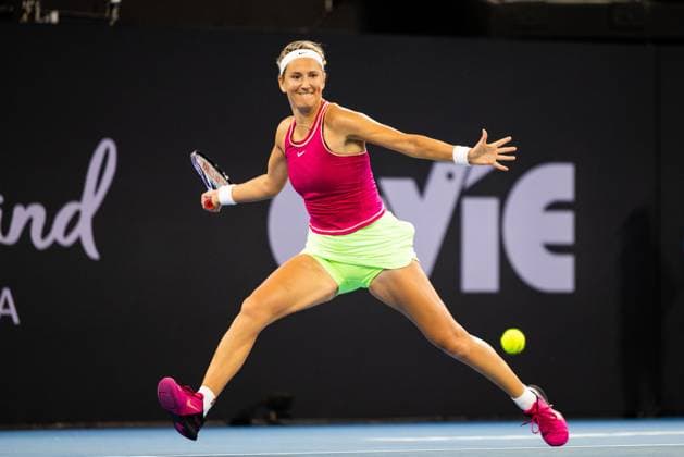 Victoria Azarenka defeats Anna Kalinskayaat Brisbane international 2nd January 2024 Brisbane International Tennis Tournament, Day Three, Queensland Tennis Centre, Brisbane, Australia - 02 Jan 2024  Copyright: xBenxSymons Shutterstockx 14279942gg