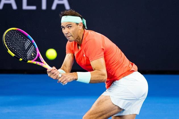 Rafael Nadal Brisbane International Tennis Tournament, Day Three, Queensland Tennis Centre, Brisbane, Australia - 02 Jan 2024  Copyright: xBenxSymons Shutterstockx 14279942hi