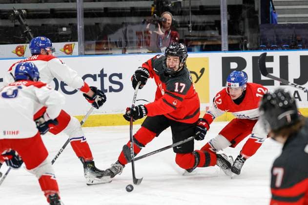 Ice Hockey, Junior World Championship, Canada - Czech Republic