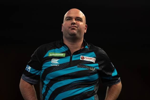 Sport Themen der Woche KW01 Sport Bilder des Tages Darts 2024 PDC World Darts Championship Rob Cross (ENG) reacts in his semi-final match against Luke Littler (ENG) (not in picture) during the 2024 PDC Paddy Power World Darts Championship at Alexandra Palace, London, United Kingdom on 2 January 2024. Editorial use only , Copyright: xIanxStephenx PSI-18613-0029