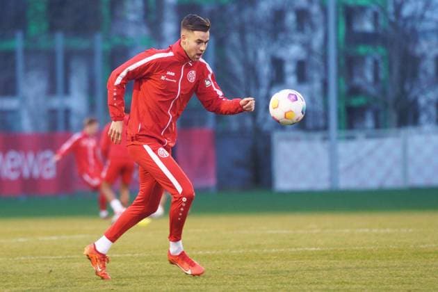 DAVID MAMUTOVIC TRAINING 1 FSV MAINZ 05 MAINZ