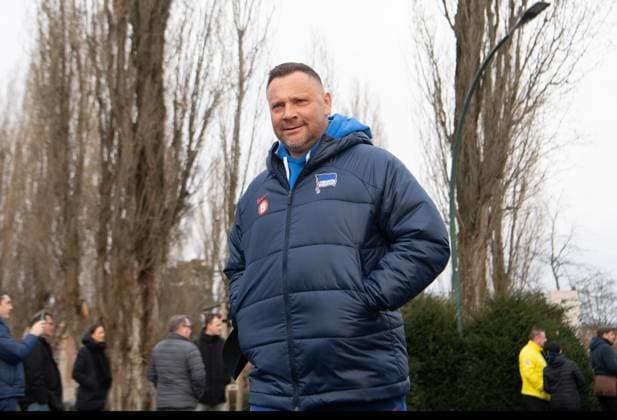 Soccer, Men, Season 2023 24, 2 Bundesliga, Hertha BSC, Training, Coach Pal Dardai Hertha BSC , 03 01 2024, Copyright: xSebastianxRäppold MatthiasxKochx