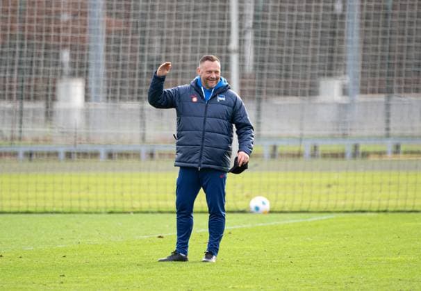 Soccer, Men, Season 2023 24, 2 Bundesliga, Hertha BSC, Training, Coach Pal Dardai Hertha BSC , 03 01 2024, Copyright: xSebastianxRäppold MatthiasxKochx