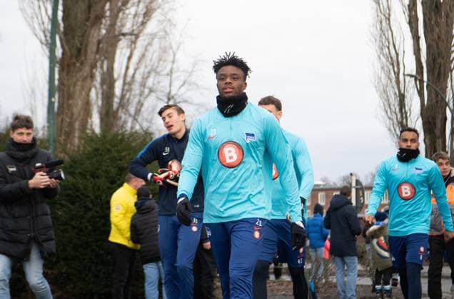 Soccer, Men, Season 2023 24, 2 Bundesliga, Hertha BSC, Training, Anderson Lucoqui Hertha BSC , 03 01 2024, Copyright: xSebastianxRäppold MatthiasxKochx