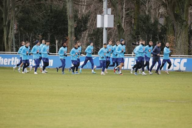 Germany, Berlin, Sportpark, GER, 2 FBL, Hertha BSC, Season 2023 24, Training