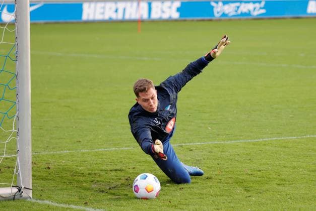 Germany, Berlin, Sportpark, GER, 2 FBL, Hertha BSC, Season 2023 24, Training, Photo Tjark Ernst
