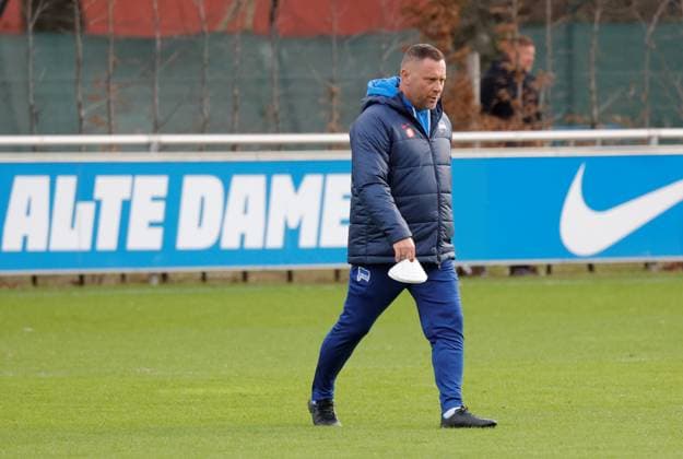 Germany, Berlin, Sportpark, GER, 2 FBL, Hertha BSC, Season 2023 24, Training, Photo Pál Dárdai, Coach