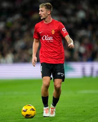 ESP: Real Madrid v RCD Mallorca. La Liga EA Sports, date 19 Siebe Van der Heyden of RCD Mallorca during the La Liga match between Real Madrid and RCD Mallorca played at Santiago Bernabeu Stadium on January 3, 2024 in Madrid, Spain. kpng Copyright: xCesarxCebollax xPRESSINPHOTOx PS_240103_1022