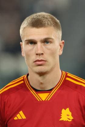 RASMUS NISSEN KRISTENSEN, Roma, Serie A, 2023-24, Juventus vs Roma 1-0, 30-12-2023, Primo piano, Head shot SERIE A 2023-24 JUVENTUS-ROMA 1-0