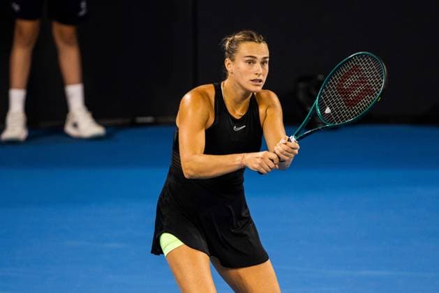 Aryna Sabalenka in action during the Quarter Finals Brisbane international 5th January 2024 Brisbane International Tennis Tournament, Day Six, Queensland Tennis Centre, Brisbane, Australia - 05 Jan 2024  Copyright: xBenxSymons Shutterstockx 14282841er