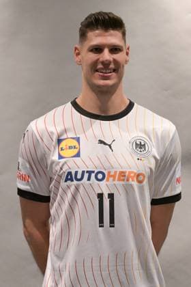Sebastian Heymann Germany 11 , DHB Media Day Brunsbuettel , Handball, Deutscher Handball Bund, DHB, 05 01 2024 Brunsbuettel Schleswig Holstein Germany Copyright: xkolbert-press BurghardxSchreyerx