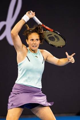 Daria Kasatkina in action during the Quarter Finals Brisbane international 5th January 2024 Brisbane International Tennis Tournament, Day Six, Queensland Tennis Centre, Brisbane, Australia - 05 Jan 2024  Copyright: xBenxSymons Shutterstockx 14282841ga