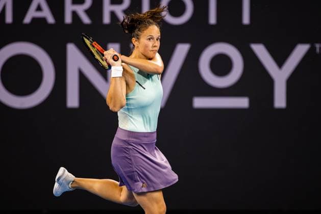 Daria Kasatkina in action during the Quarter Finals Brisbane international 5th January 2024 Brisbane International Tennis Tournament, Day Six, Queensland Tennis Centre, Brisbane, Australia - 05 Jan 2024  Copyright: xBenxSymons Shutterstockx 14282841gw