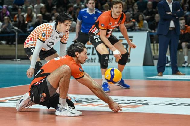 Volleyball, VBL, Berlin Recycling Volleys - Energiequelle Netzhoppers KW