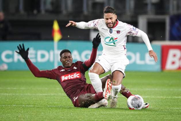 Football, Coupe de France, FC Metz - Clermont Foot