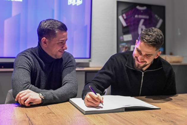 2 Bundesliga VfL Osnabrück sign Lex Tyger Lobinger on 05 01 2024 at the Bremer Brücke in Osnabrück Lex Tyger Lobinger joins VfL Osnabrück MT