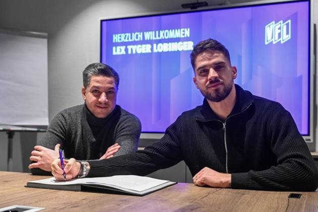 2 Bundesliga VfL Osnabrück sign Lex Tyger Lobinger on 05 01 2024 at the Bremer Brücke in Osnabrück Lex Tyger Lobinger joins VfL Osnabrück MT