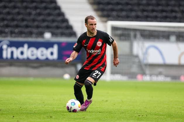 Frankfurt am Main on January 6, 2024 Soccer Test Match 1 BL Eintracht Frankfurt SC Freiburg v l , Mario Götze Eintracht Frankfurt FREISTELLER Copyright: JoaquimxFerreira