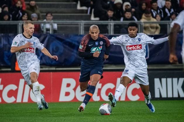 Football, Coupe de France, SC Amiens - Montpellier HSC