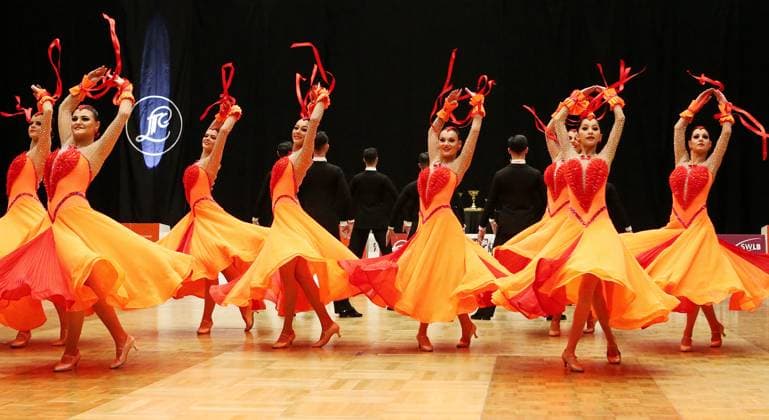 06 01 2024, Germany, Ludwigsburg, Dancing 1 Bundesliga Standard Formation, Braunschweiger TSC A