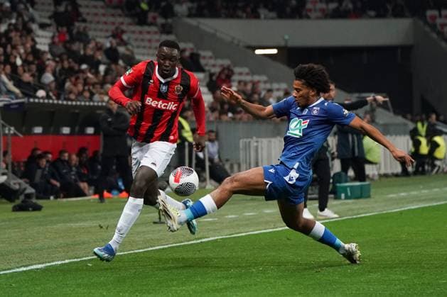 Football, Coupe de France, OGC Nice - AJ Auxerre