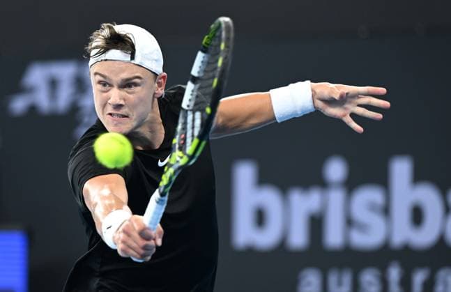 Tennis, ATP tournament in Brisbane, Final, Holger Rune - Grigor Dimitrov