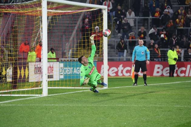 Radoslaw MAJEKI (Monaco) lors du match de Coupe de France entre le RC Lens et Monaco, stade Bollaert-Delelis, le 7 janvier 2024 FOOTBALL : RC LENS vs MONACO - COUPE DE FRANCE - 07 01 2024 LaurentSanson Panoramic 