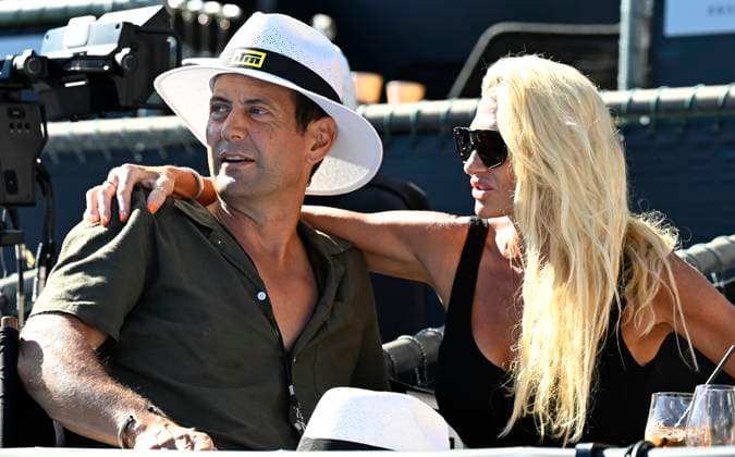 8th January 2024; Auckland, New Zealand: Tennis fans during the first round of singles matches at the ASB Classic tennis tournament in Auckland, New Zealand. Monday January 8th, 2024.  ActionPlus12595993 AndrewxCornaga
