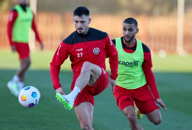 Soccer 2 Bundesliga training camp SV Wehen Wiesbaden 08 01 24, Nico Rieble,