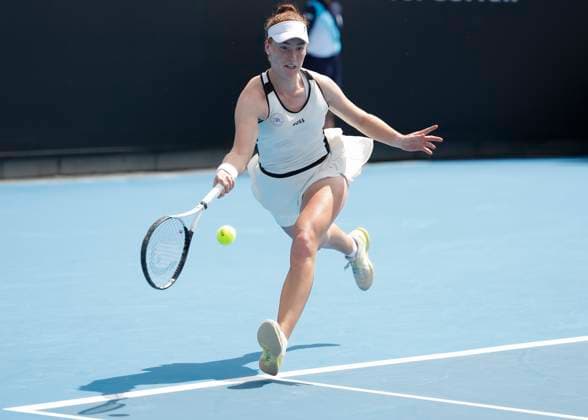 Ella Seidel Australian Open Qualifying Melbourne Park Melbourne Victoria Australia 10 01 2024 Copyright: xJuergenxHasenkopfx
