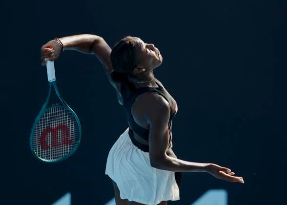 Noma Noha Akugue Australian Open Qualifier Melbourne Park Melbourne Victoria Australia 10 01 2024 Copyright: xJuergenxHasenkopfx