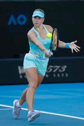 Maria Timofeeva Australian Open Qualifying Melbourne Park Melbourne Victoria Australia 10 01 2024 Copyright: xJuergenxHasenkopfx