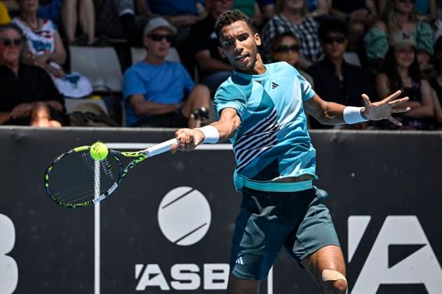 Tennis, ATP tournament in Auckland