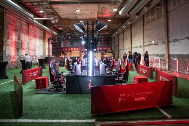 Virtual Bundesliga, North West Division, 10 01 2023 Game tables with the Virtual Bundesliga logo Virtual Bundesliga, North West Division, 10 01 2023 VBL Club Championship Offline Matchday, January 9 10 Copyright: xBEAUTIFULxSPORTS Buriakovx