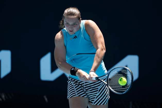 Jule Niemeier Australian Open Qualifying Melbourne Park Melbourne Victoria Australia 10 01 2024 Copyright: xJuergenxHasenkopfx