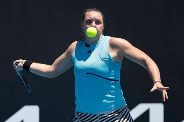 Jule Niemeier Australian Open Qualifying Melbourne Park Melbourne Victoria Australia 10 01 2024 Copyright: xJuergenxHasenkopfx