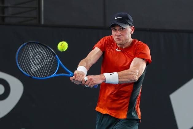 TENNIS ADELAIDE INTERNATIONAL, Jack Draper of the United Kingdom in action against Tommy Paul of the United States during their Quarter Final match of the 2024 Adelaide International at Memorial Drive Tennis Centre in Adelaide, Thursday, January 11, 2024. ( NO ARCHIVING, EDITORIAL USE ONLY, NO USE IN BOOKS WITHOUT CONSENT ADELAIDE SOUTH AUSTRALIA AUSTRALIA  Copyright: xMATTxTURNERx 20240111001887476307