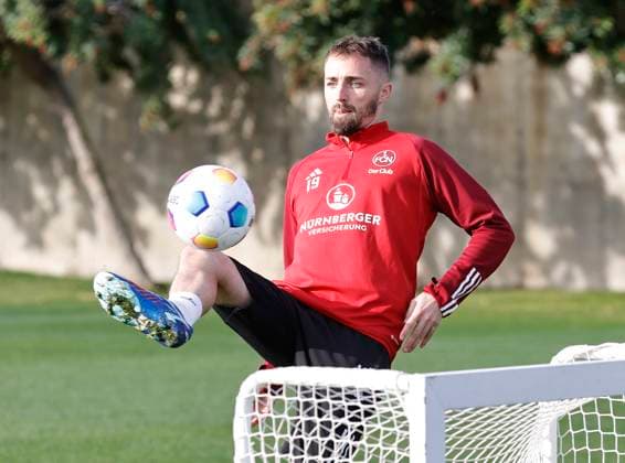 11 01 2024 Soccer 2 Soccer Bundesliga Season 2023 2024 1 FC Nuremberg FCN Club Training Camp Winter Winter Training Camp Marbella Spain Sports Photo Zink DaMa xdaxmax Florian Hübner Huebner 19, 1 FC Nuremberg FCN at Soccer Tennis