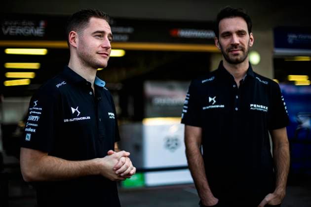 VANDOORNE Stoffel (bel), VERGNE Jean-Eric (fra), DS Penske, DS E-Tense FE23, portrait during the 2024 Hankook Mexico City ePrix, 1st meeting of the 2023-24 ABB FIA Formula E World Championship, WM, Weltmeisterschaft on the Autodromo Hermanos Rodriguez from January 11 to 13, in Mexico City, Mexico - 2024 FORMULA E HANKOOK MEXICO CITY ePRIX DPPI Panoramic  03424001-TF-015