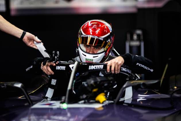 WEHRLEIN Pascal (ger), TAG HEUER Porsche Formula E Team, Porsche 99X Electric, portrait during the 2024 Hankook Mexico City ePrix, 1st meeting of the 2023-24 ABB FIA Formula E World Championship, WM, Weltmeisterschaft on the Autodromo Hermanos Rodriguez from January 11 to 13, in Mexico City, Mexico - 2024 FORMULA E HANKOOK MEXICO CITY ePRIX DPPI Panoramic  03424001-TF-020