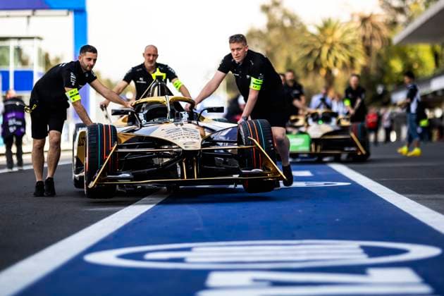 DS Penske, DS E-Tense FE23, ambiance during the 2024 Hankook Mexico City ePrix, 1st meeting of the 2023-24 ABB FIA Formula E World Championship, WM, Weltmeisterschaft on the Autodromo Hermanos Rodriguez from January 11 to 13, in Mexico City, Mexico - 2024 FORMULA E HANKOOK MEXICO CITY ePRIX DPPI Panoramic  03424001-TF-025