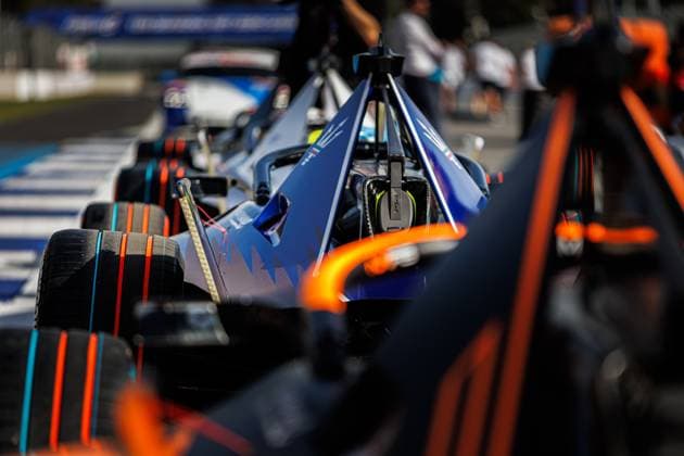 GUNTHER Maximilian (ger), Maserati MSG Racing, Maserati Tipo Folgore, ambiance during the 2024 Hankook Mexico City ePrix, 1st meeting of the 2023-24 ABB FIA Formula E World Championship, WM, Weltmeisterschaft on the Autodromo Hermanos Rodriguez from January 11 to 13, in Mexico City, Mexico - 2024 FORMULA E HANKOOK MEXICO CITY ePRIX DPPI Panoramic  03424001_CL10058