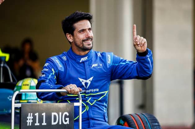 DI GRASSI Lucas (bra), ABT CUPRA Formula E Team, Mahindra M9Electro, portrait during the 2024 Hankook Mexico City ePrix, 1st meeting of the 2023-24 ABB FIA Formula E World Championship, WM, Weltmeisterschaft on the Autodromo Hermanos Rodriguez from January 11 to 13, in Mexico City, Mexico - 2024 FORMULA E HANKOOK MEXICO CITY ePRIX DPPI Panoramic  03424001__B3_1508