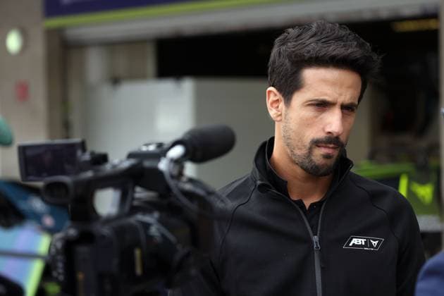 Lucas di Grassi BRA Abt Cupra TV interview, Formula E FIA World Championship season 10, Mexico City E Prix, Mexico, 11 01 2024, Portarit