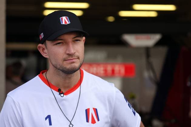 Jake Dennis GBR World Champion 2023 Andretti in the pit lane, Formula E FIA World Championship Season 10, Mexico City E Prix, Mexico, 11 01 2024, Portarit