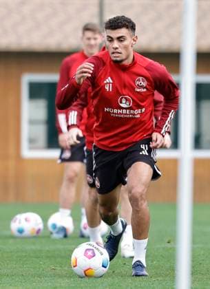 12 01 2024 Soccer 2 Soccer Bundesliga Season 2023 2024 1 FC Nuremberg FCN Club Training Camp Winter Winter Training Camp Marbella Spain Sports Photo Zink DaMa xdaxmax Ali Loune 41, 1 FC Nuremberg FCN