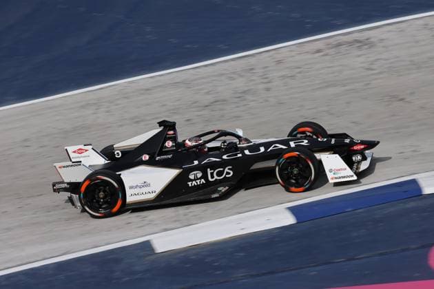 Mitch Evans NZL Jaguar, Formula E FIA World Championship Season 10, Mexico City E Prix, Mexico, 12 01 2024