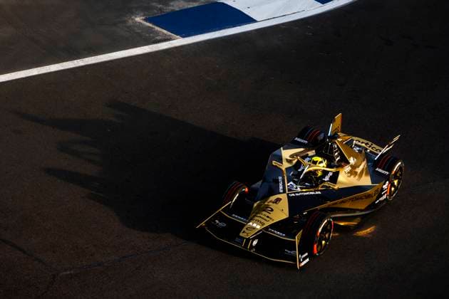 02 VANDOORNE Stoffel (bel), DS Penske, DS E-Tense FE23, action during the 2024 Hankook Mexico City ePrix, 1st meeting of the 2023-24 ABB FIA Formula E World Championship, WM, Weltmeisterschaft on the Autodromo Hermanos Rodriguez from January 11 to 13, in Mexico City, Mexico - 2024 FORMULA E HANKOOK MEXICO CITY ePRIX DPPI Panoramic  03424001-TF-189-Avec accentuation-Bruit
